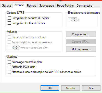 Sécuriser un fichier ou un dossier avec WunRaR logiciel