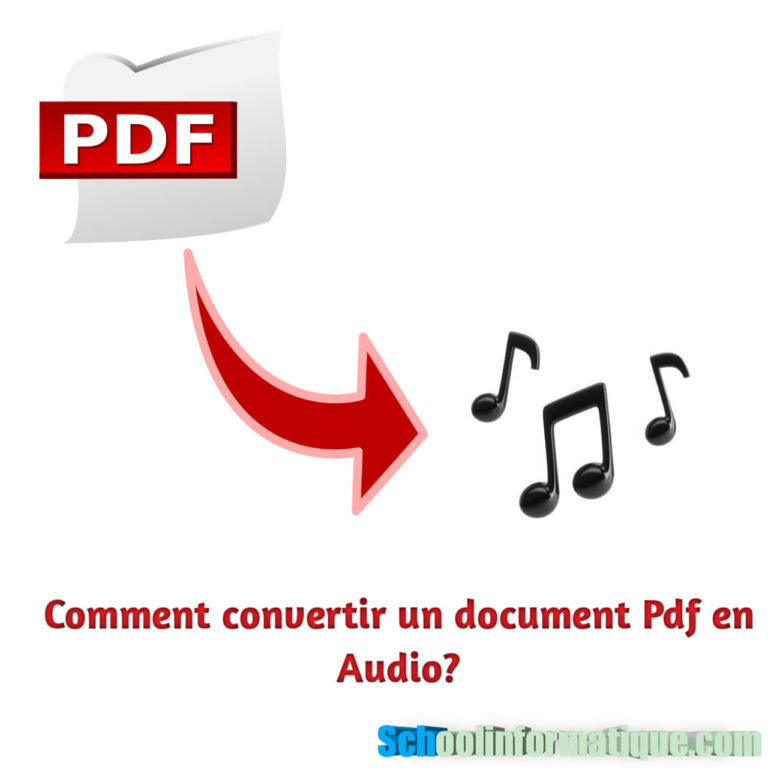 convertir le pdf en audio