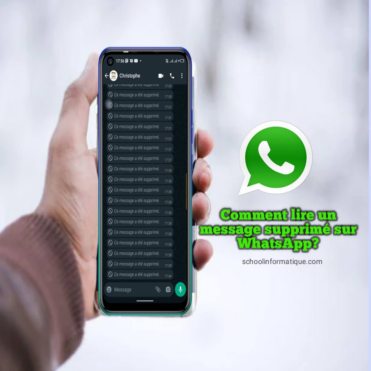 Comment Lire un Message Supprimé Sur WhatsApp ?