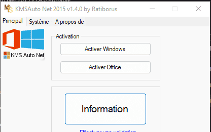 Activer Windows 7/8/10/11