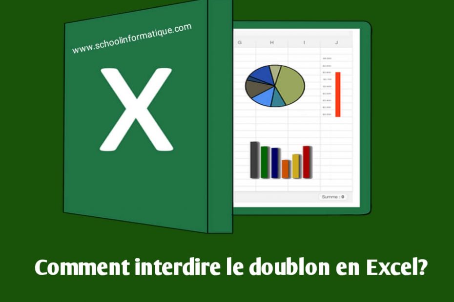 interdire le doublon en Excel
