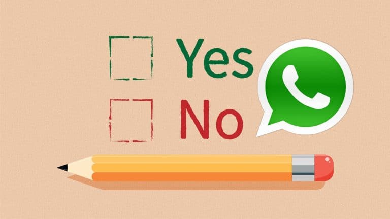 Créer un sondage sur WhatsApp