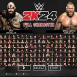 Télécharger WWE 2k24 PPSSPP ISO